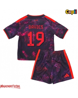 Bayern Munich Alphonso Davies #19 Echipament de Fotbal Replică 2026-27 Copii Treilea (+ Șorturi)